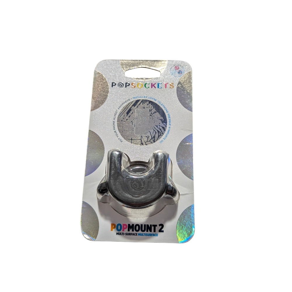 Mm9N PopSockets Popmount 2 Multi Surface Phone Mount Clip Holder PopSockets
